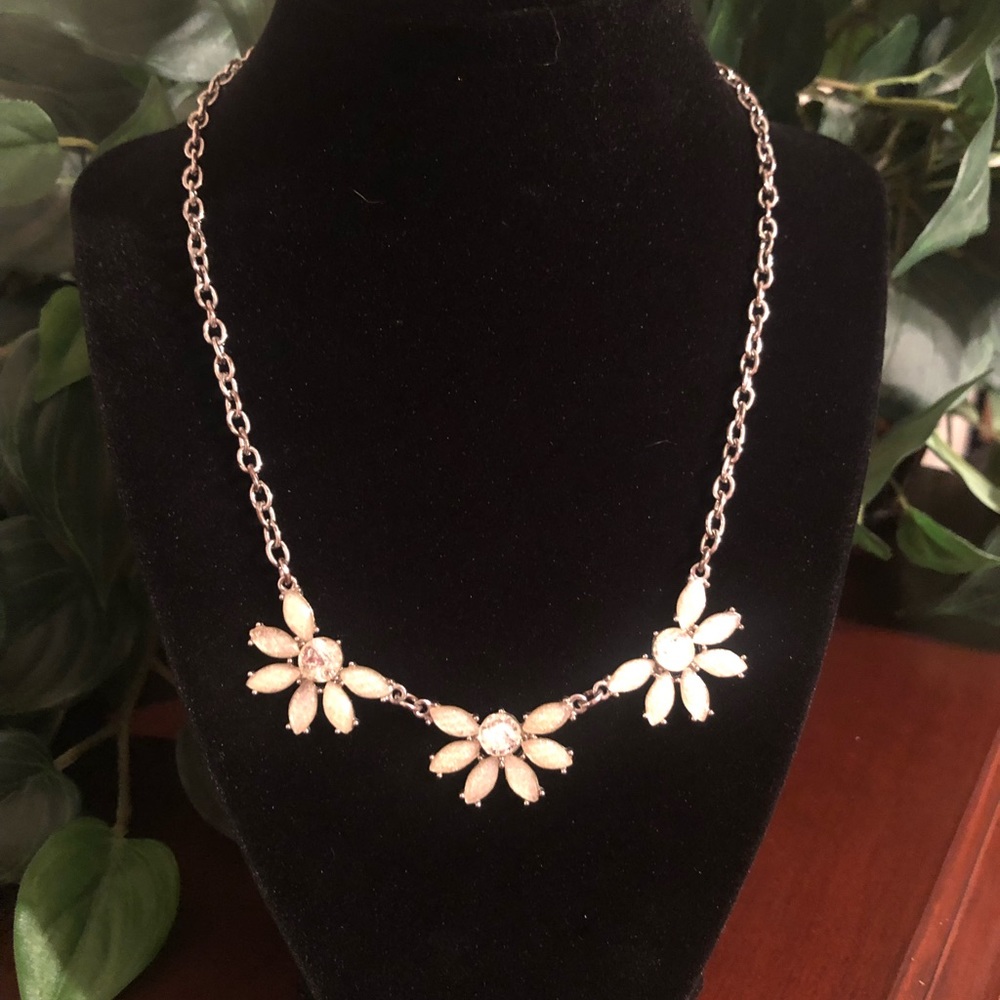 😁Charming Charlie silver tone necklace